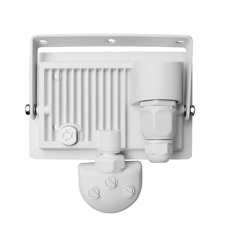 Projecteur à détection LED blanc 20W 1600 LM IP44