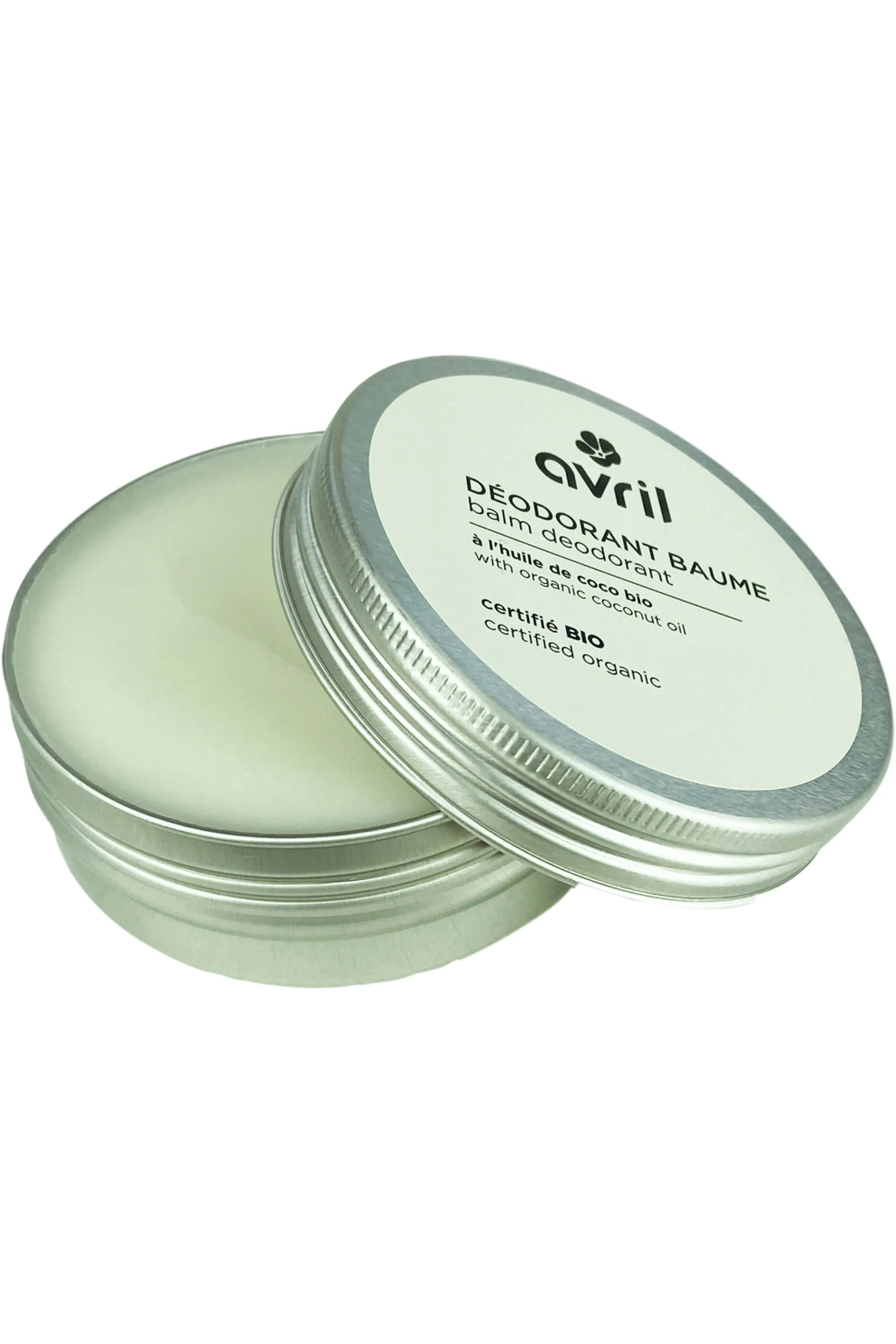 Avril Déodorant baume à l’huile de coco bio-75 g