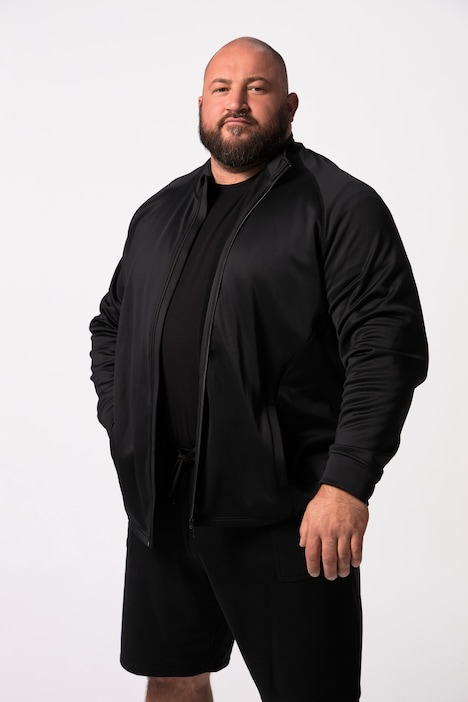 JAY-PI Sweatjacke Iron Anvil, FLEXNAMIC®, Fitness, JAY-PI x DK, Stehkragen