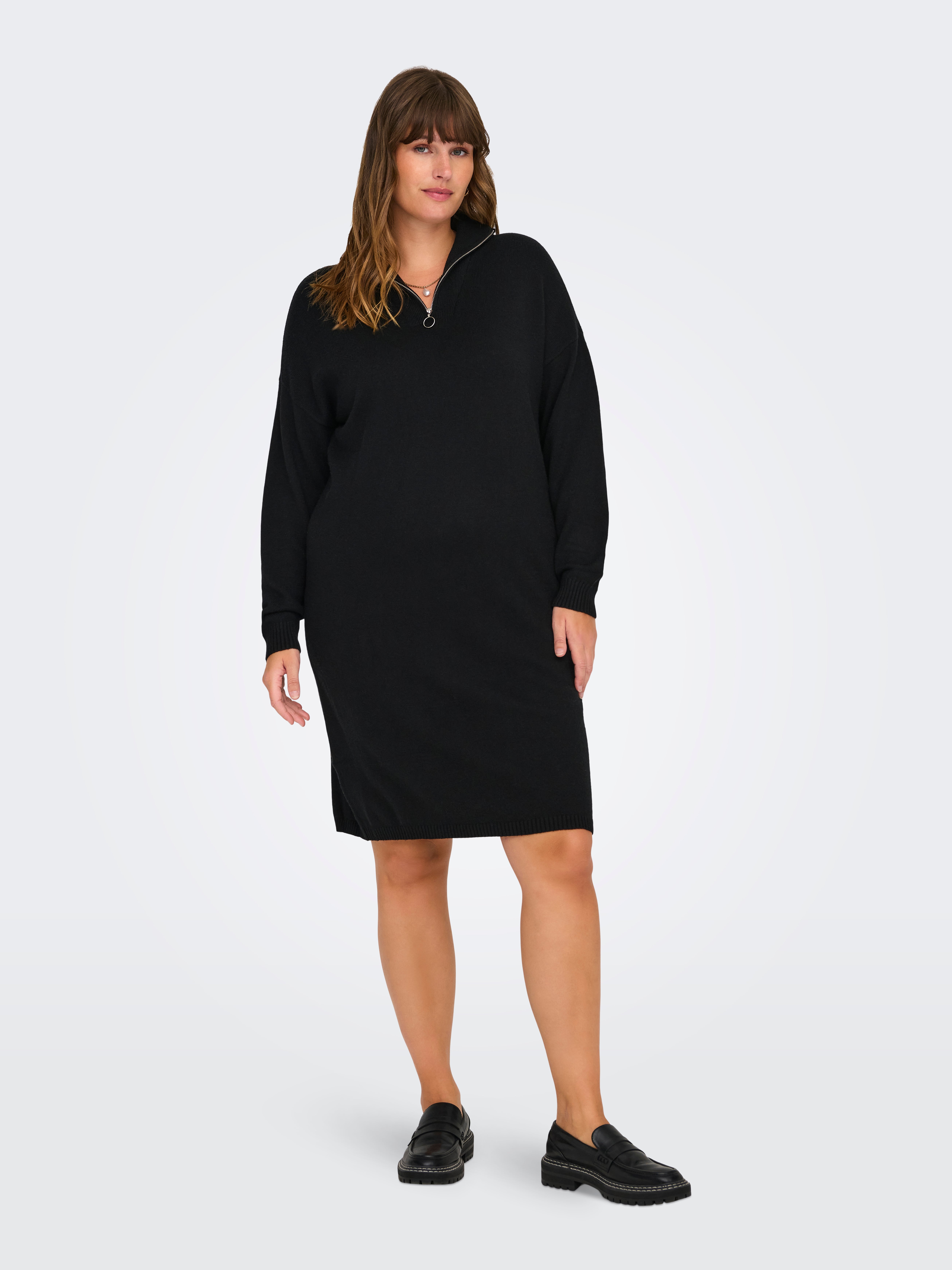 CARLESLY Midikleid Black