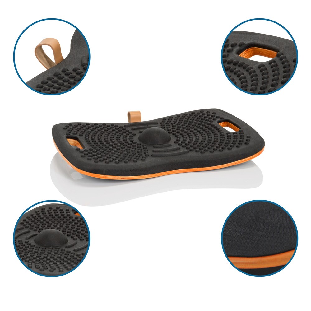 Balance Board ACTIV MDF Platte, PU (Polyurethan), Gummi hjh OFFICE