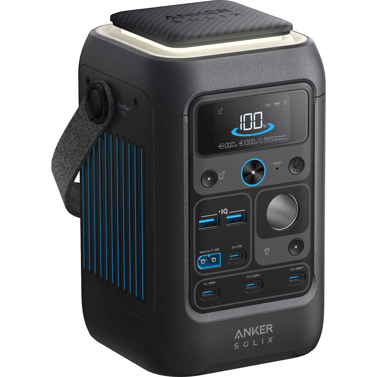 Anker Solix C300x 288 Wh DC bærbar strømstasjon
