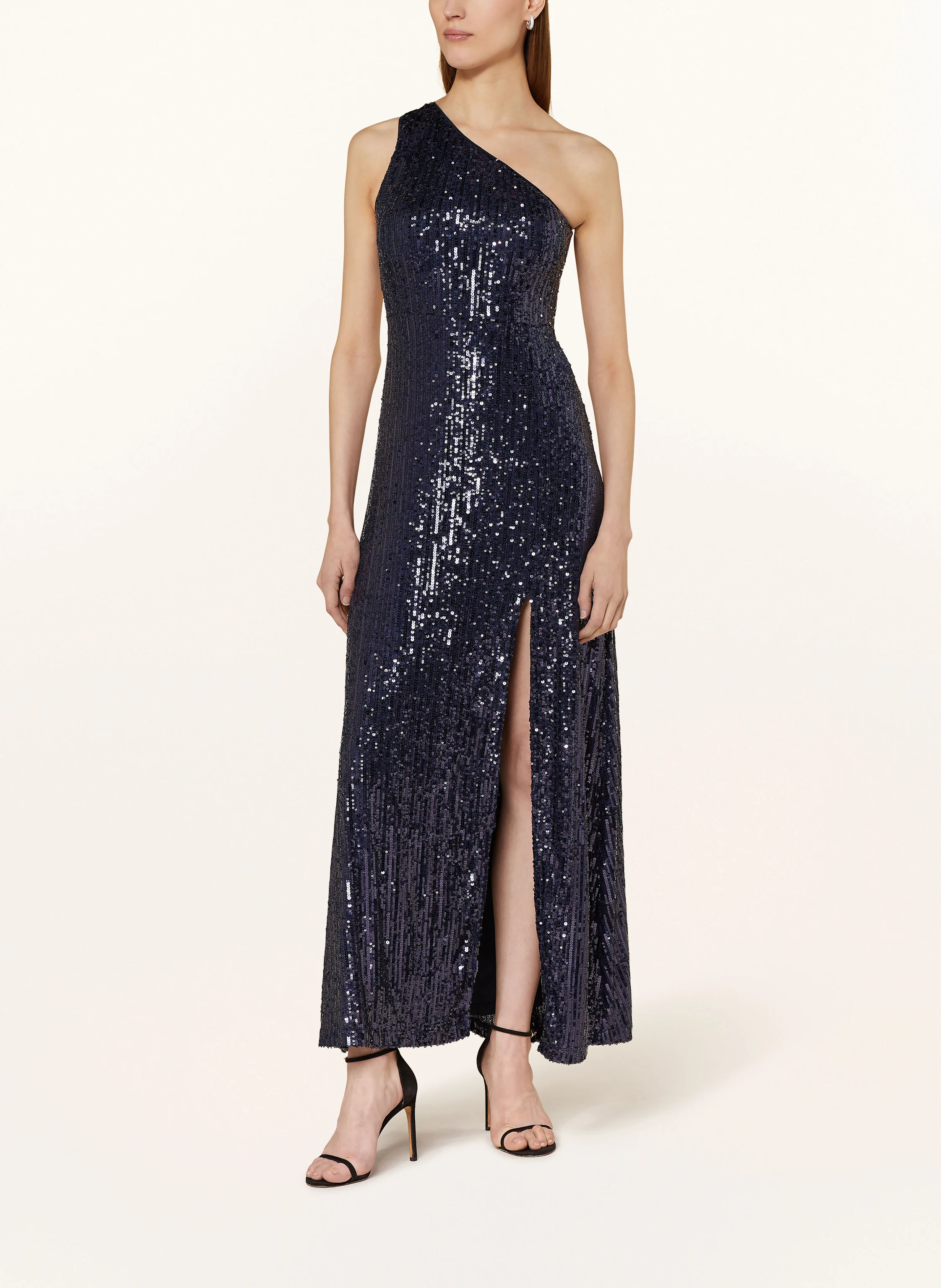 APART One-Shoulder-Kleid mit Pailletten