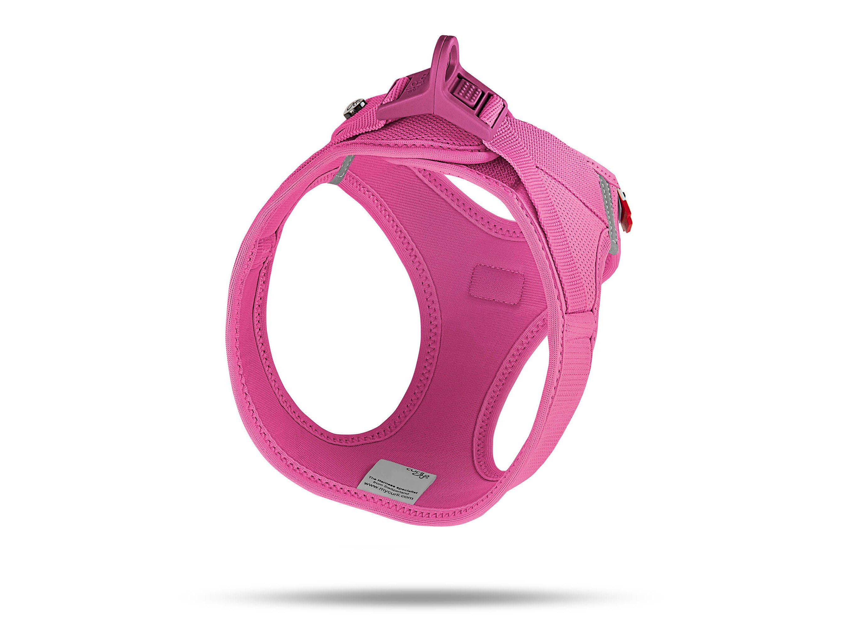 PEITORAL PARA CÃO CURLI AIR MESH ROSA L