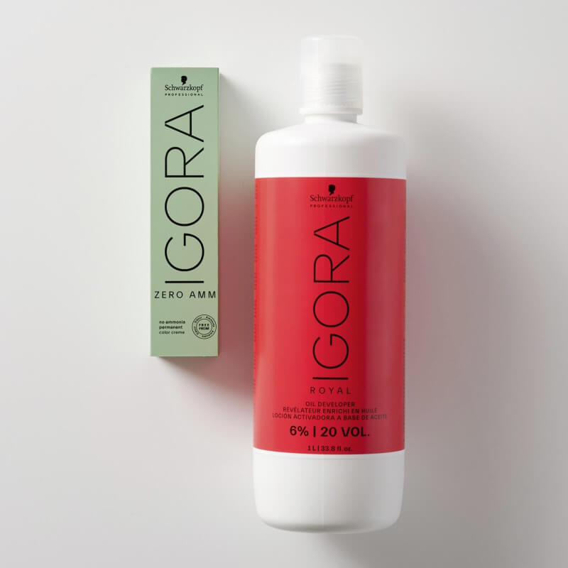 Igora Zéro amm 4-13 châtain moyen cendré mat Schwarzkopf 60ML