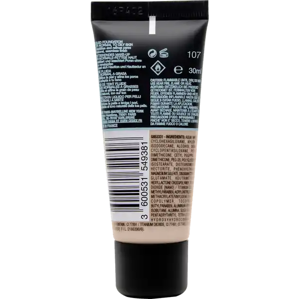 Fit Me! Matte & Poreless Make Up Nr. 107 Rose Beige