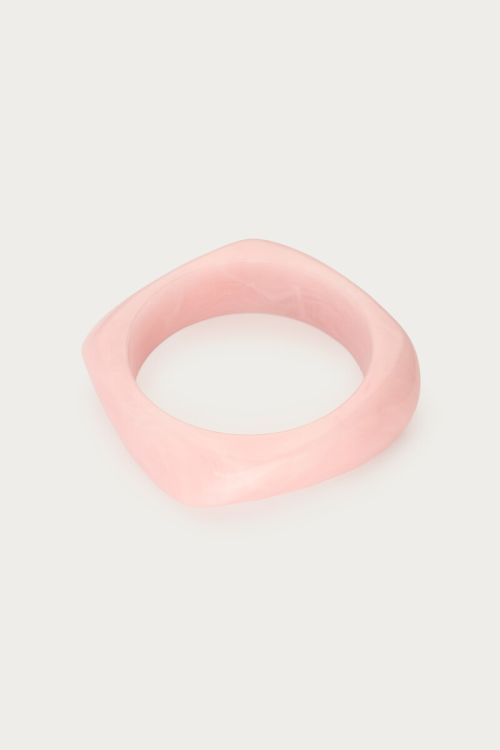 Licht roze resin bangle