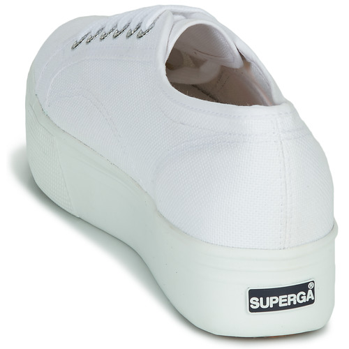 Superga - 2790-COTWPRINTEDLOGOGLITTER - Blanc