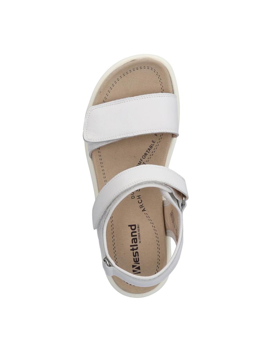 Sandale Albi 01, weiss