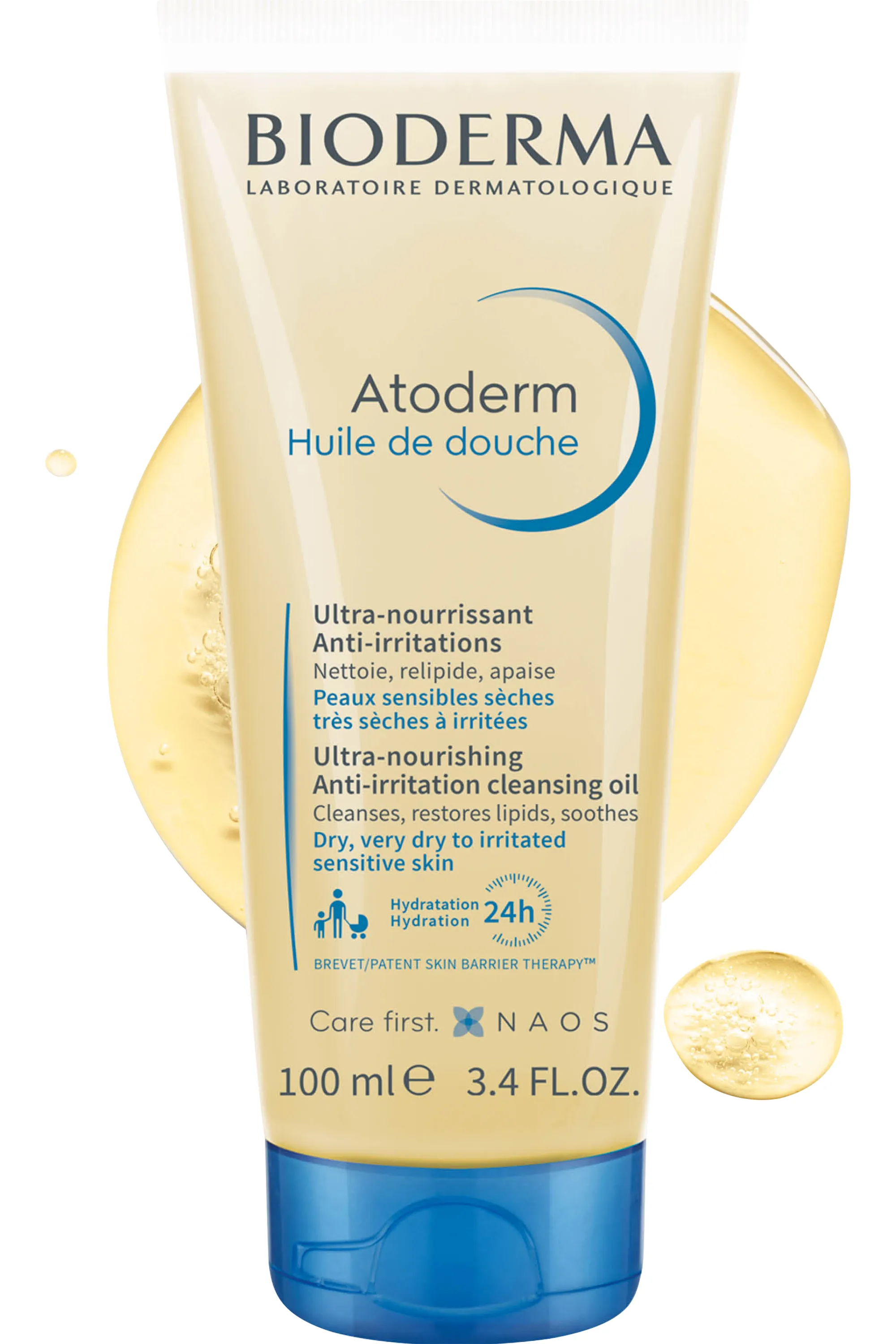 Bioderma Huile de douche Atoderm-100 ml