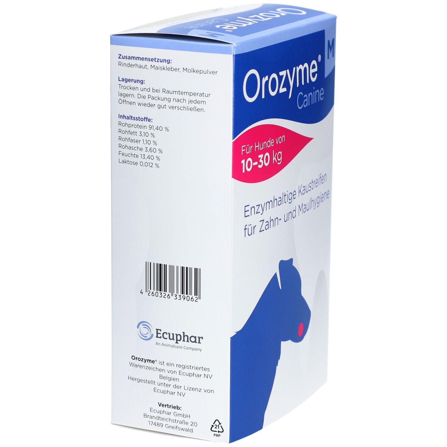ECUPHAR Orozyme Kaustreifen M