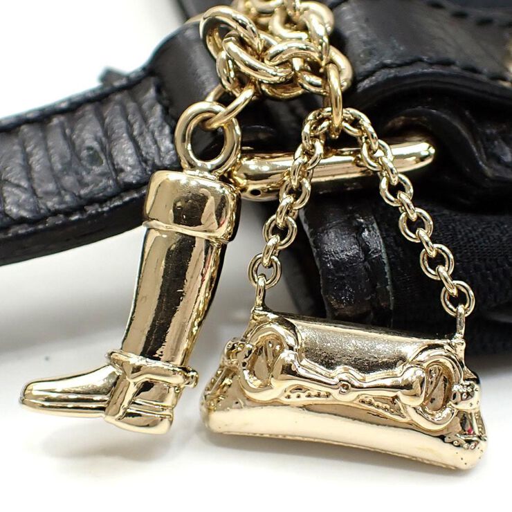 Gucci Vintage Gucci Shoulder Bag Black