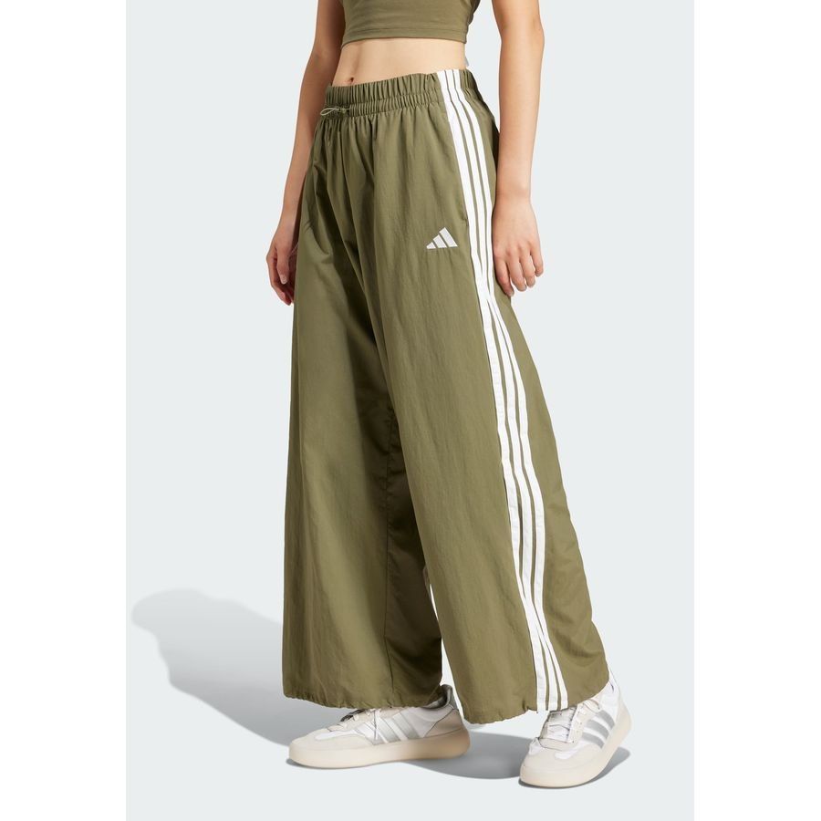 Adidas Pantalon parachute en toile 3 bandes Essentials Lifestyle
