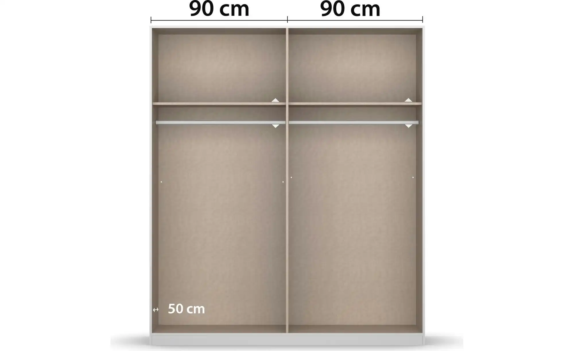 Drehtürenschrank