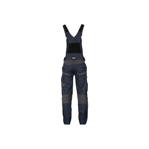 400163 Dassy ® Tronix overalls med stretch og knælommer Midnatsblå grå