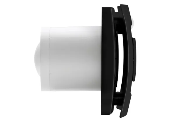 THERMEX 200.34.2202.2, Væg, Universel, Sort, IP45, 65 m³/t, 10 cm