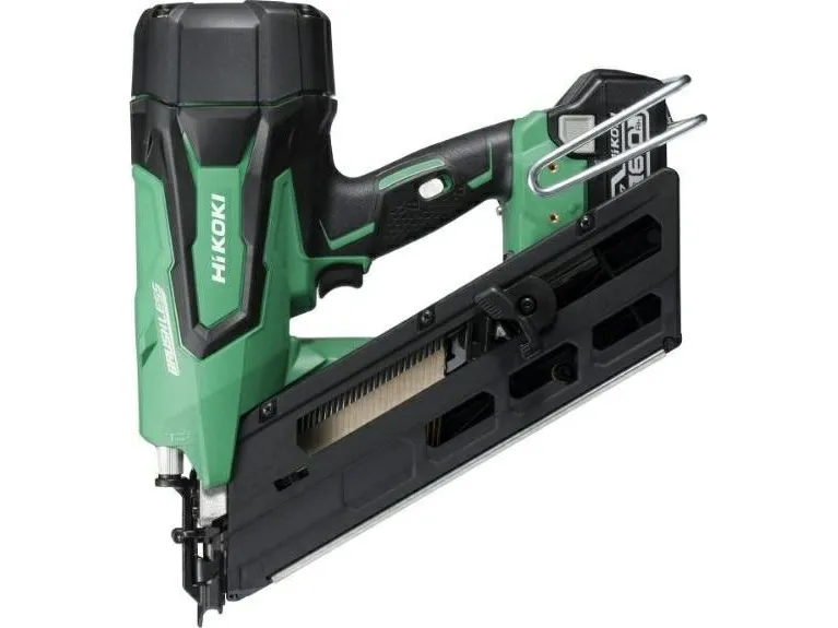 Hikoki NR1890DBCLWQZ, Sømpistol, Vinklet magasin, Sequential mode/Bump fire mode, Sort, Grøn, 120 skud/min, 30°