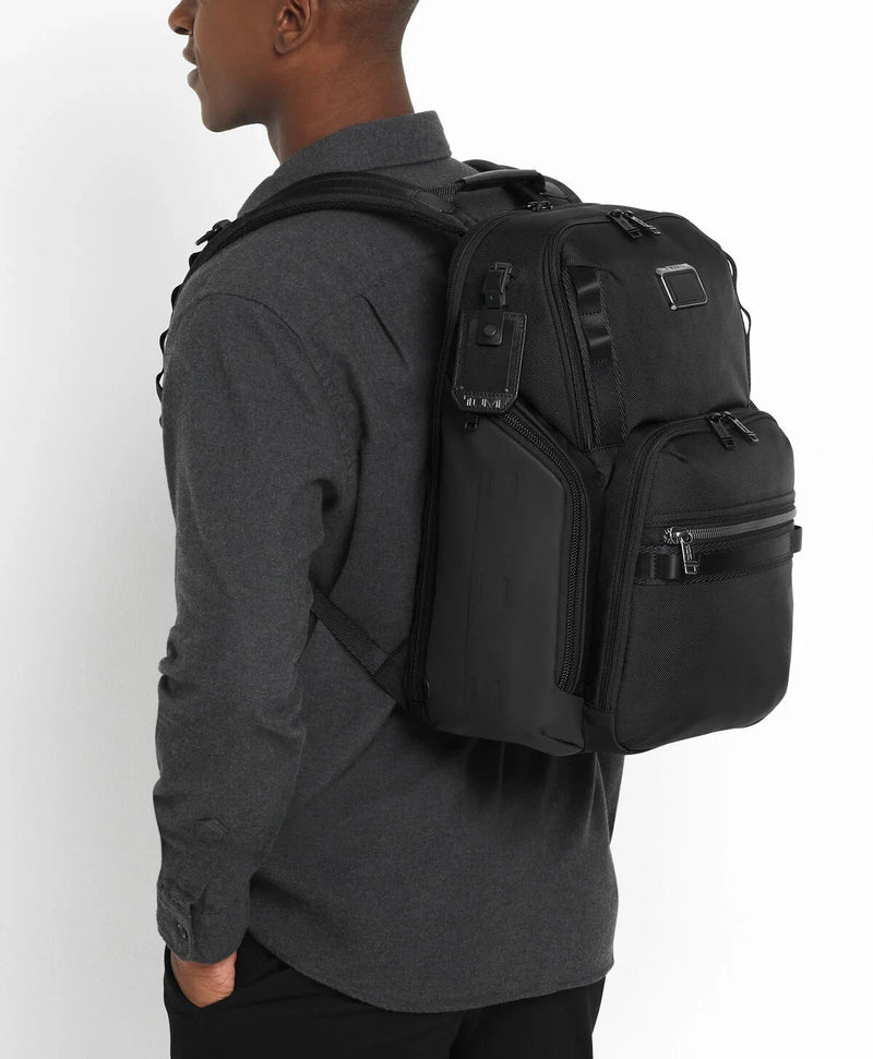 Tumi Alpha Bravo Search Laptop Backpack Navy