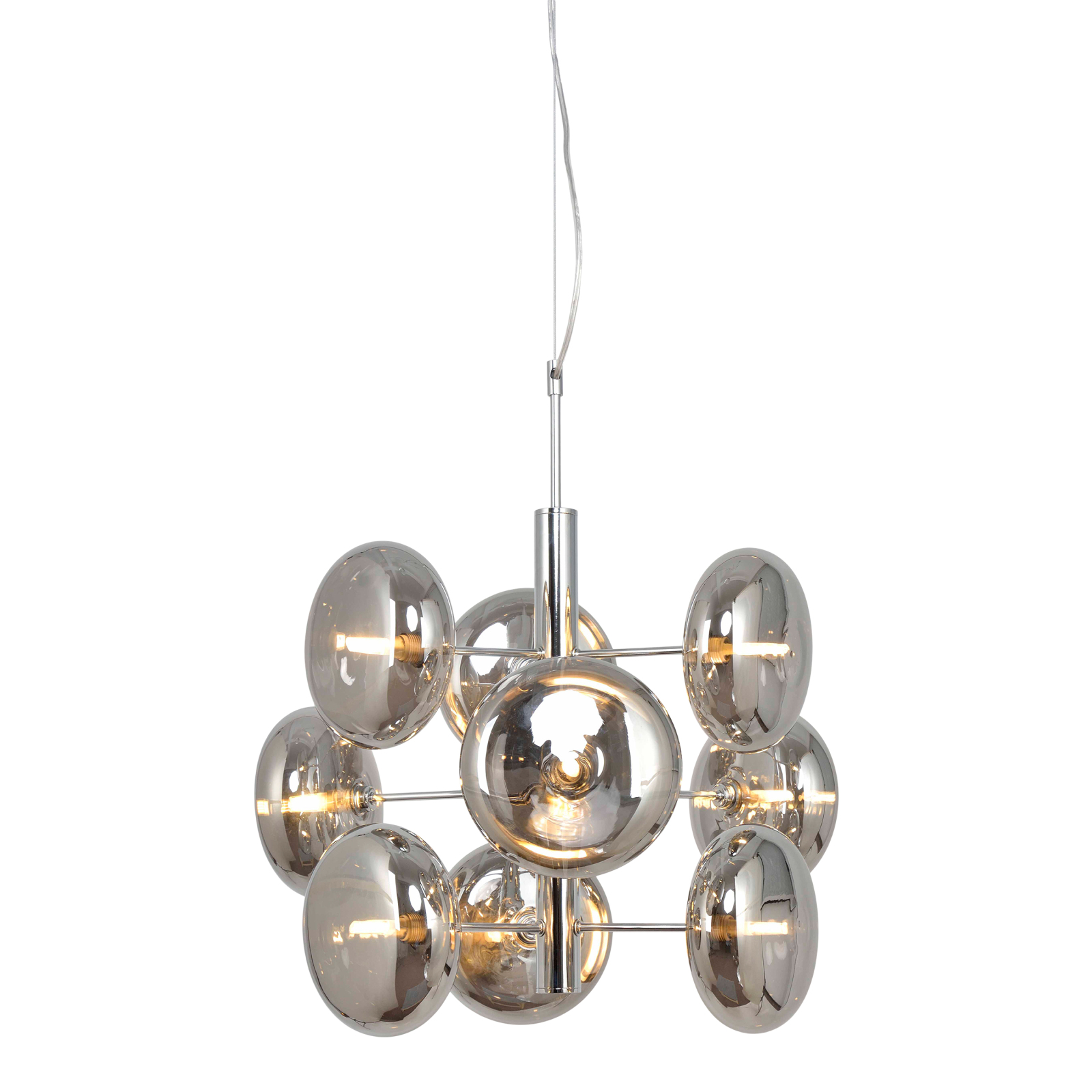 Pendelleuchte ORION - anthrazit-smoky - Ø 53 cm