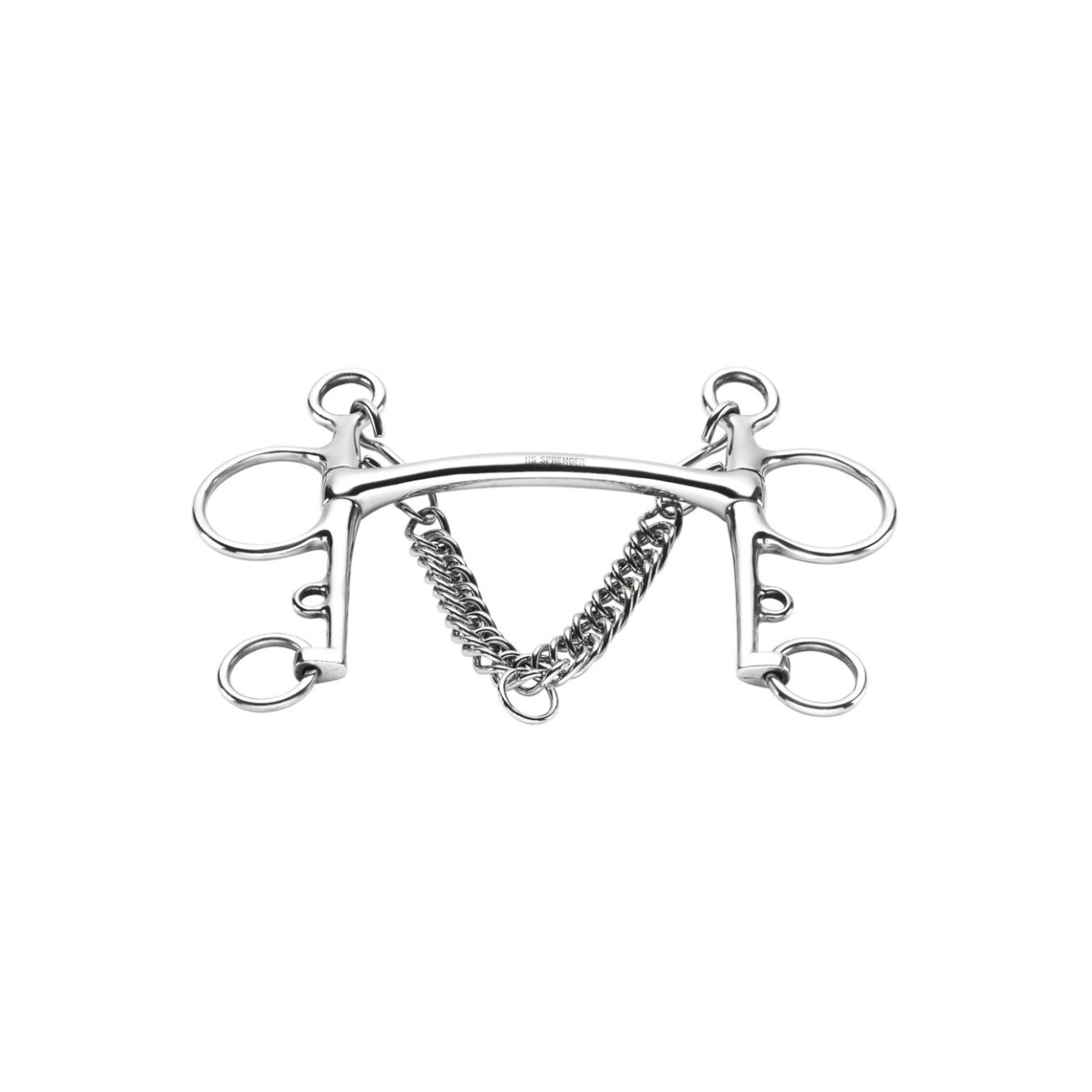 Sprenger Pelham-Gebiss gebogene Stange 13,5 cm