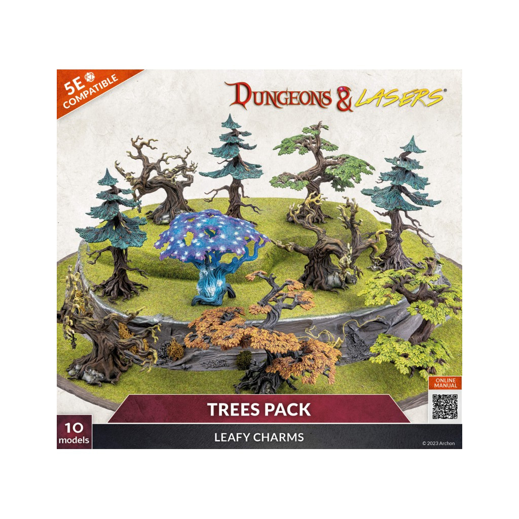 Dungeons & Lasers - Décors - Trees pack