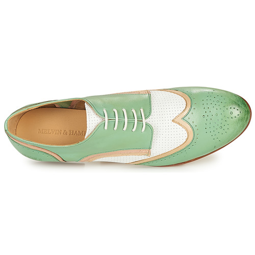 Melvin & Hamilton - SALLY 15 - Vert / Blanc / Beige