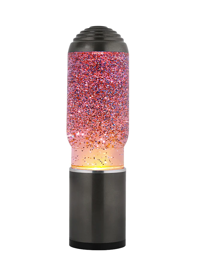 I-Total  Lava lampe - sort/glitter