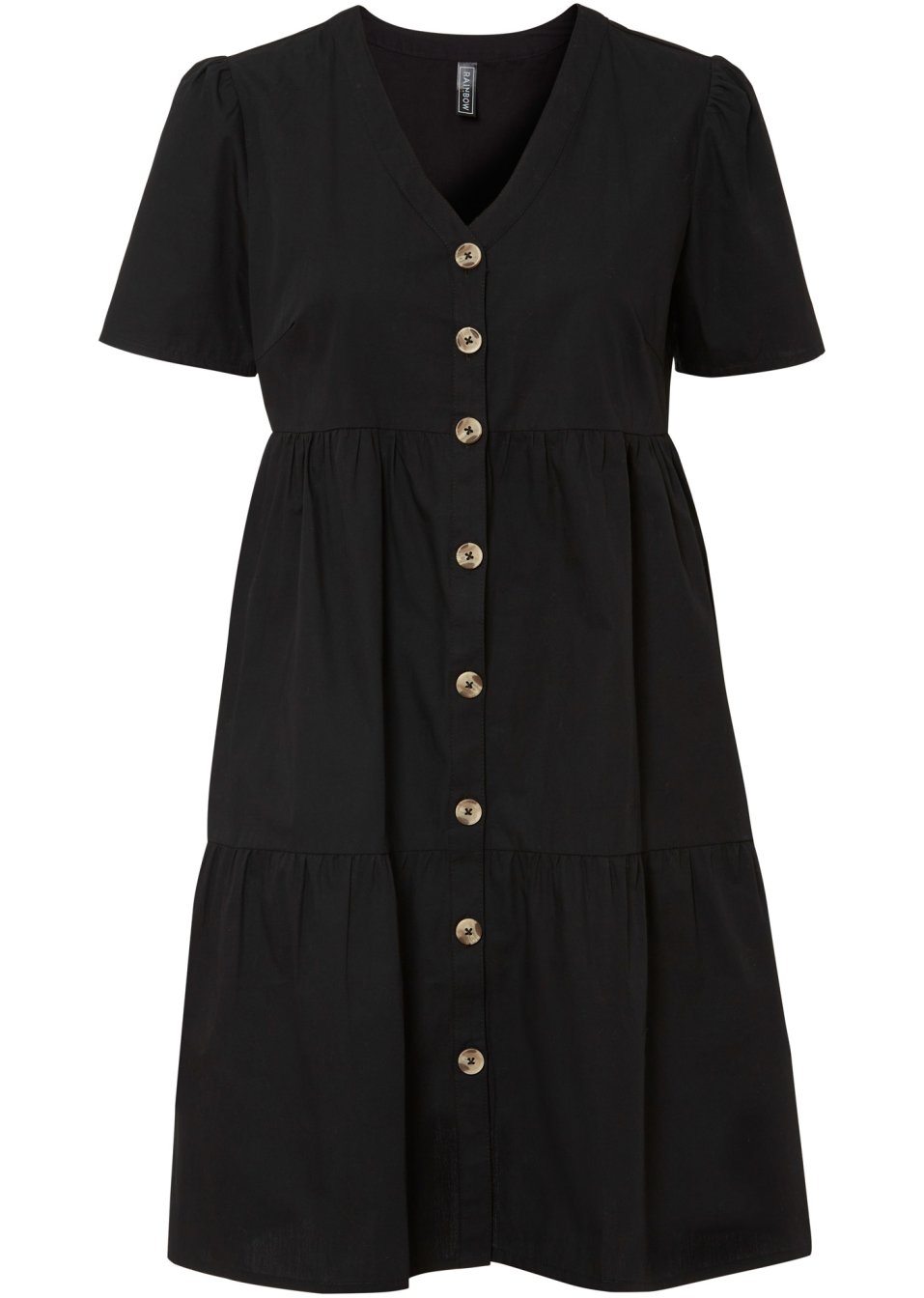 Robe-chemise avec patte de boutonnage