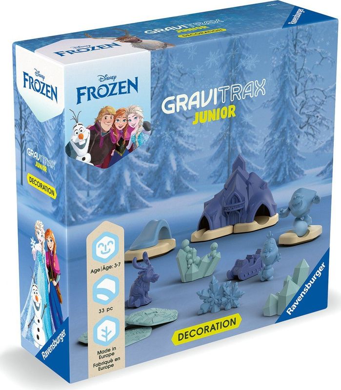 Ravensburger - GraviTrax Junior Extension - Knikkerbaan - Frozen - Kunststof