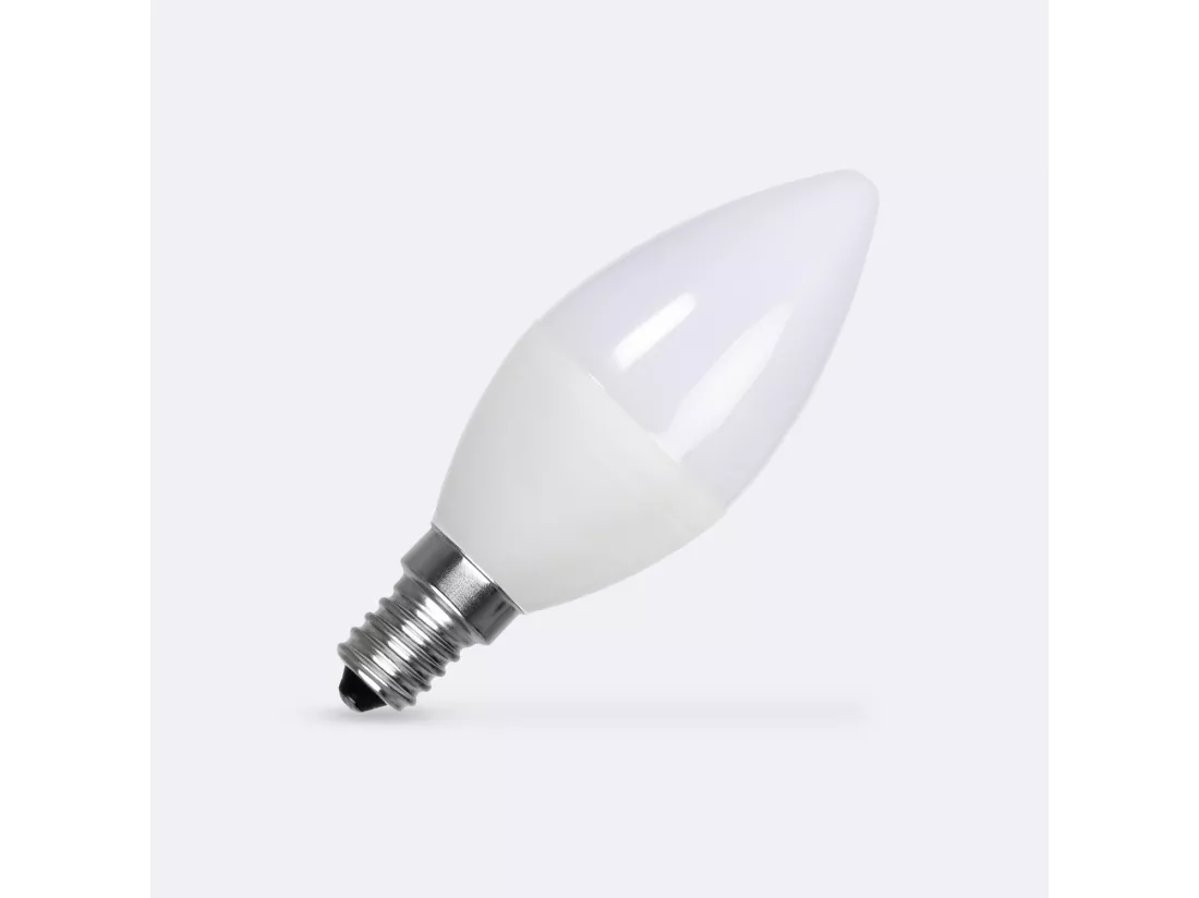 Ampoule LED 12/24V E14 5W 450 lm C37 No Flicker 6000K Blanc froid