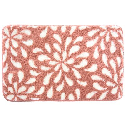 Tapis de bain motif végétal 1800 g/m²