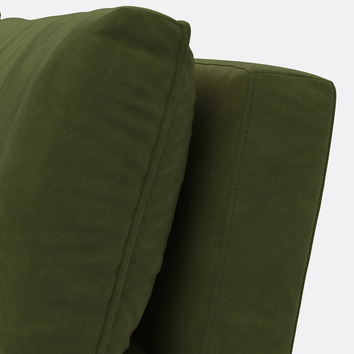 LA REDOUTE INTERIEURS<br>Sofá de canto XXL em veludo, Topim