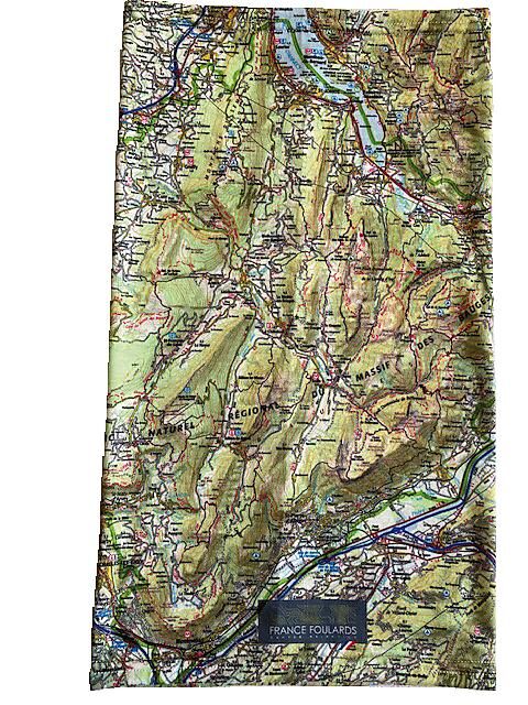 FRANCE FOULARDS - TOUR DE COU MASSIF DES BAUGES