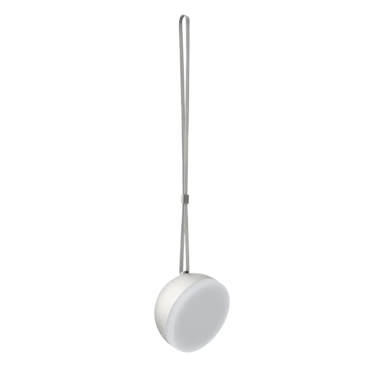 New Works - Sphere LED Outdoor Akkuleuchte, warm grey