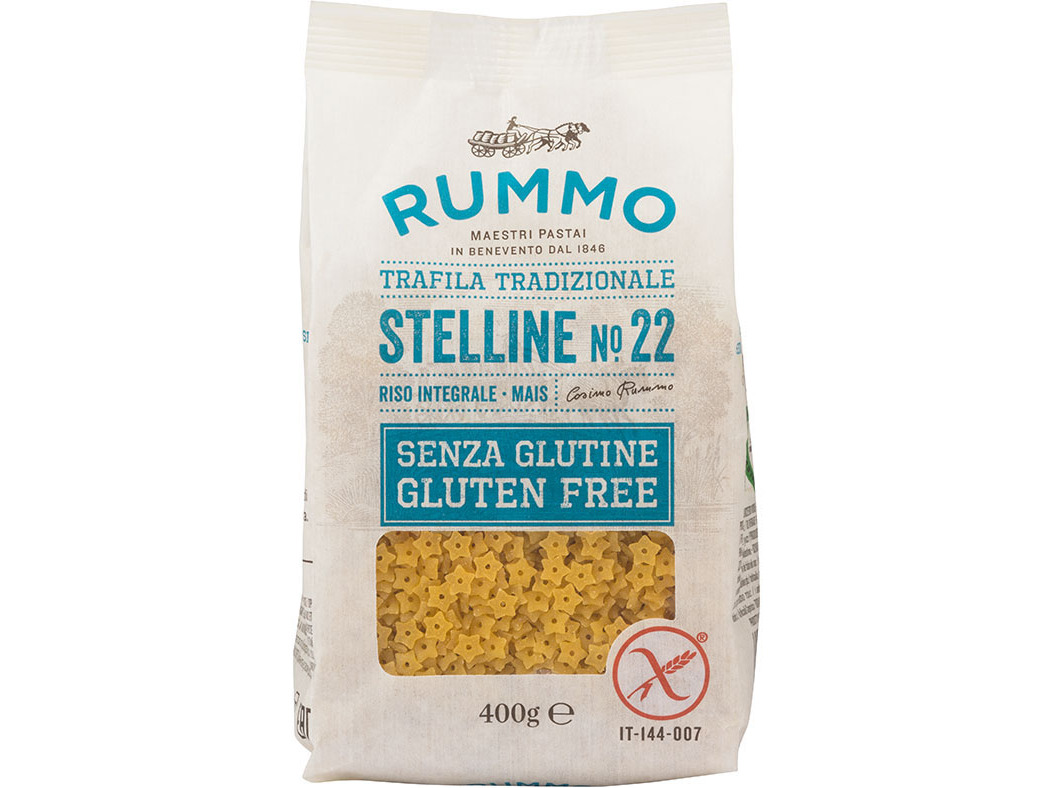 MASSA RUMMO STELLINE SEM GLÚTEN 400G