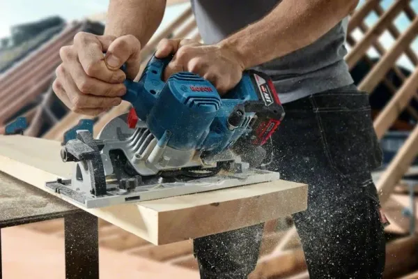 Bosch GKS 185-LI, Træ, Sort, Blå, Grå, Børstefri, 16,5 cm, 5000 rpm, 5,7 cm - SOLO