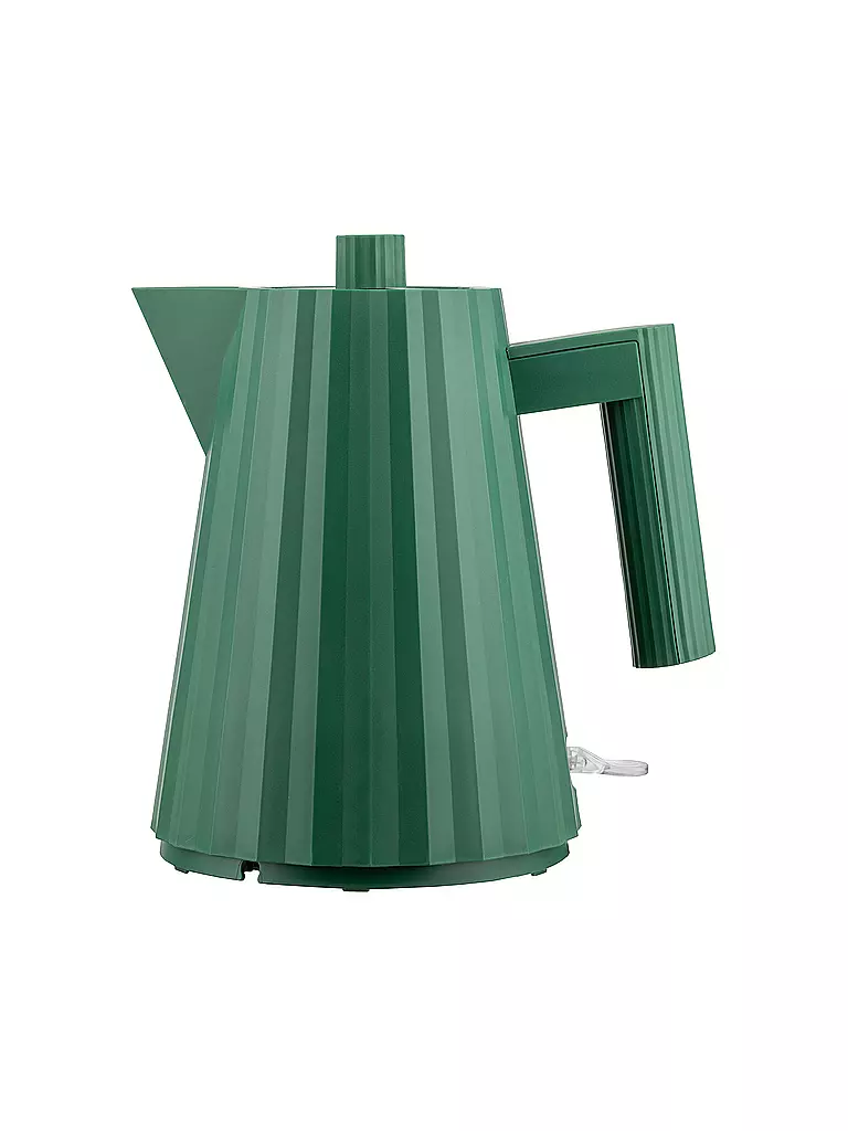 ALESSI Wasserkocher 1L Plisse Grün  MDL06/1GR dunkelgrün