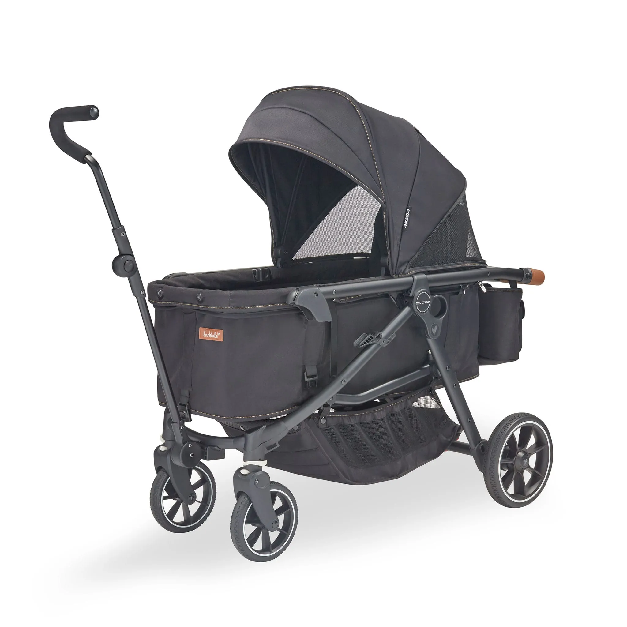 Larktale Poussette  Wagon Convertible Crossover™ - Noir