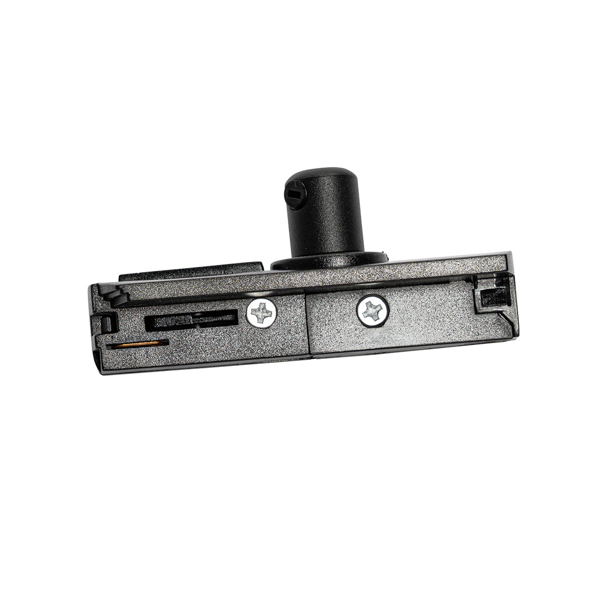 Luxe hanglampadapter voor 1-fase rails, zwart