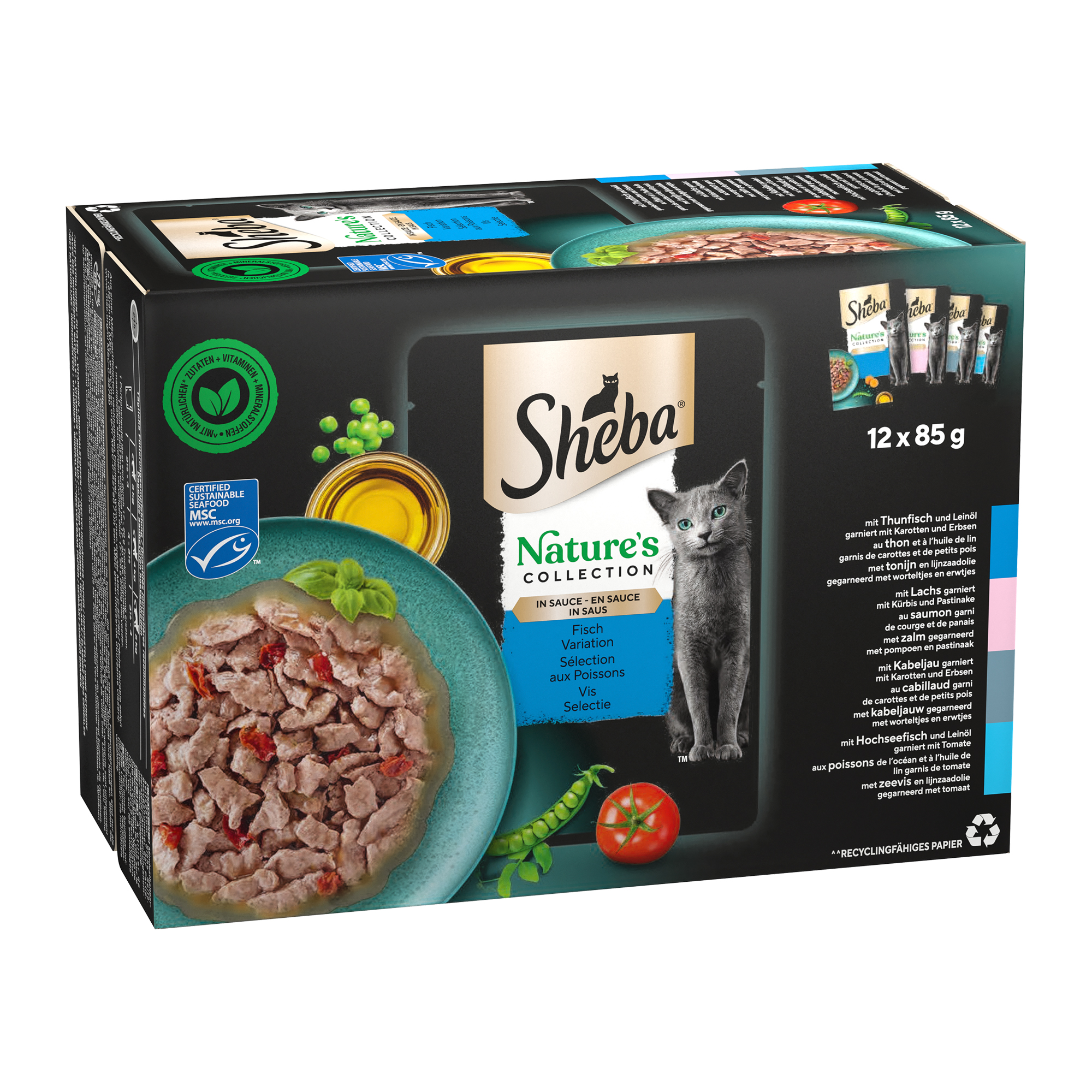 Sheba Natures Collection in saus - Maaltijdzakje