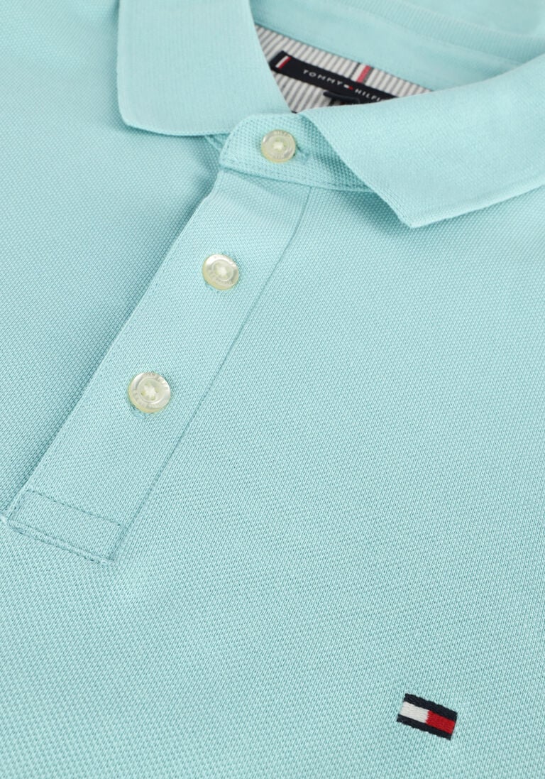 TOMMY HILFIGER blauwe tommy hilfiger polo 1985 slim polo