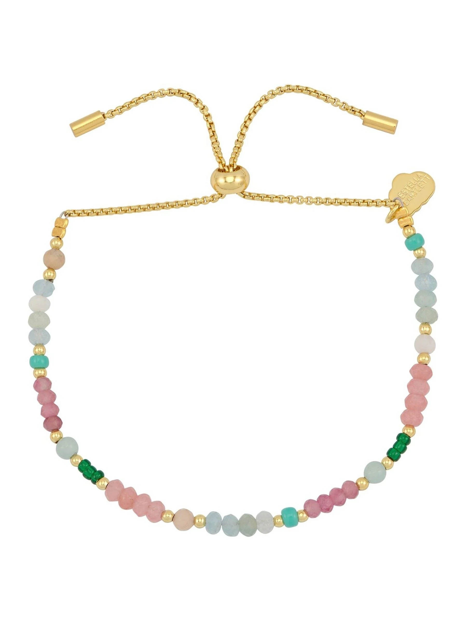 Watermeloen - Estella Bartlett Tourmaline Amelia armband