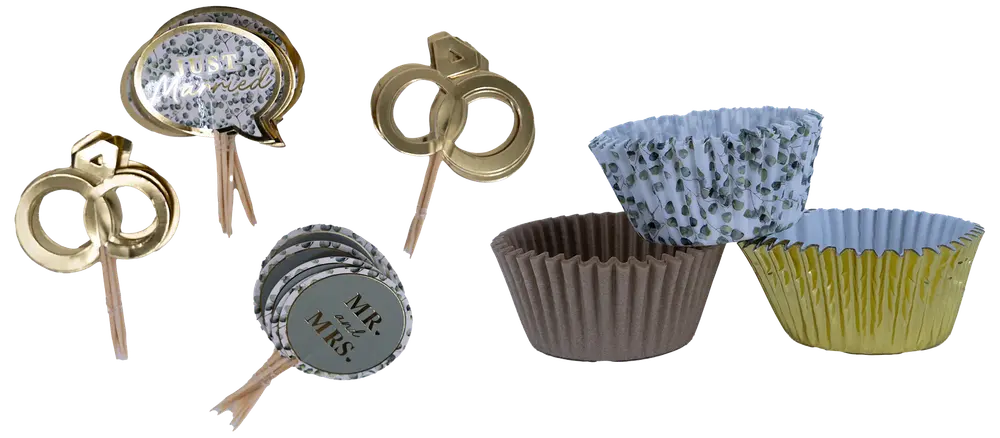 Muffinsforme med skilte 48-pak