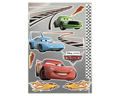 Muursticker Disney Cars 50x70 cm