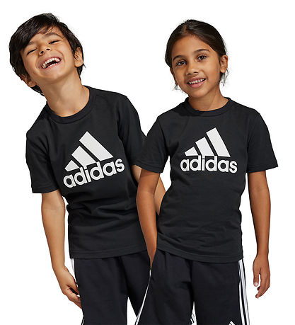 adidas Performance T-Shirt - LK BL CO Tee - Schwarz/Weiß