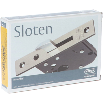 Nemef veiligheidsbijzetslot 4228/17-60mm SKG**