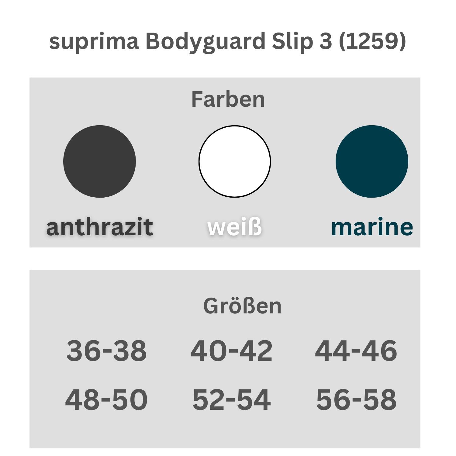 suprima Bodyguard Slip 3 (1259)