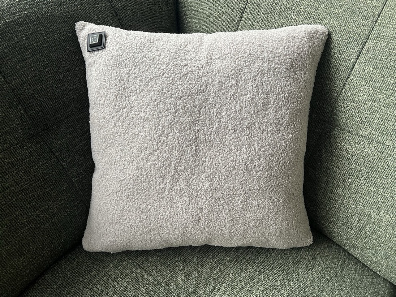 Warmpi® Teddy warmtekussen - Lichtgrijs