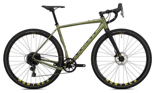 Gravel Bike NS Bikes Rag  1 Sram Apex 11V 700 mm Vert / Noir