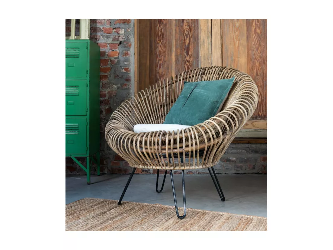 Fauteuil Design & Coussin 